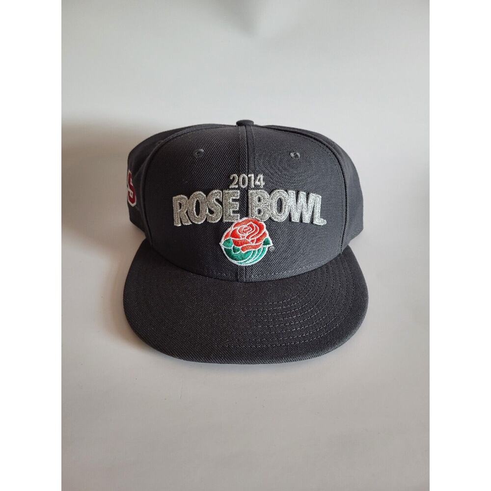 Stanford Cardinal 2014 Rose Bowl Snapback Hat Nike Flat Bill